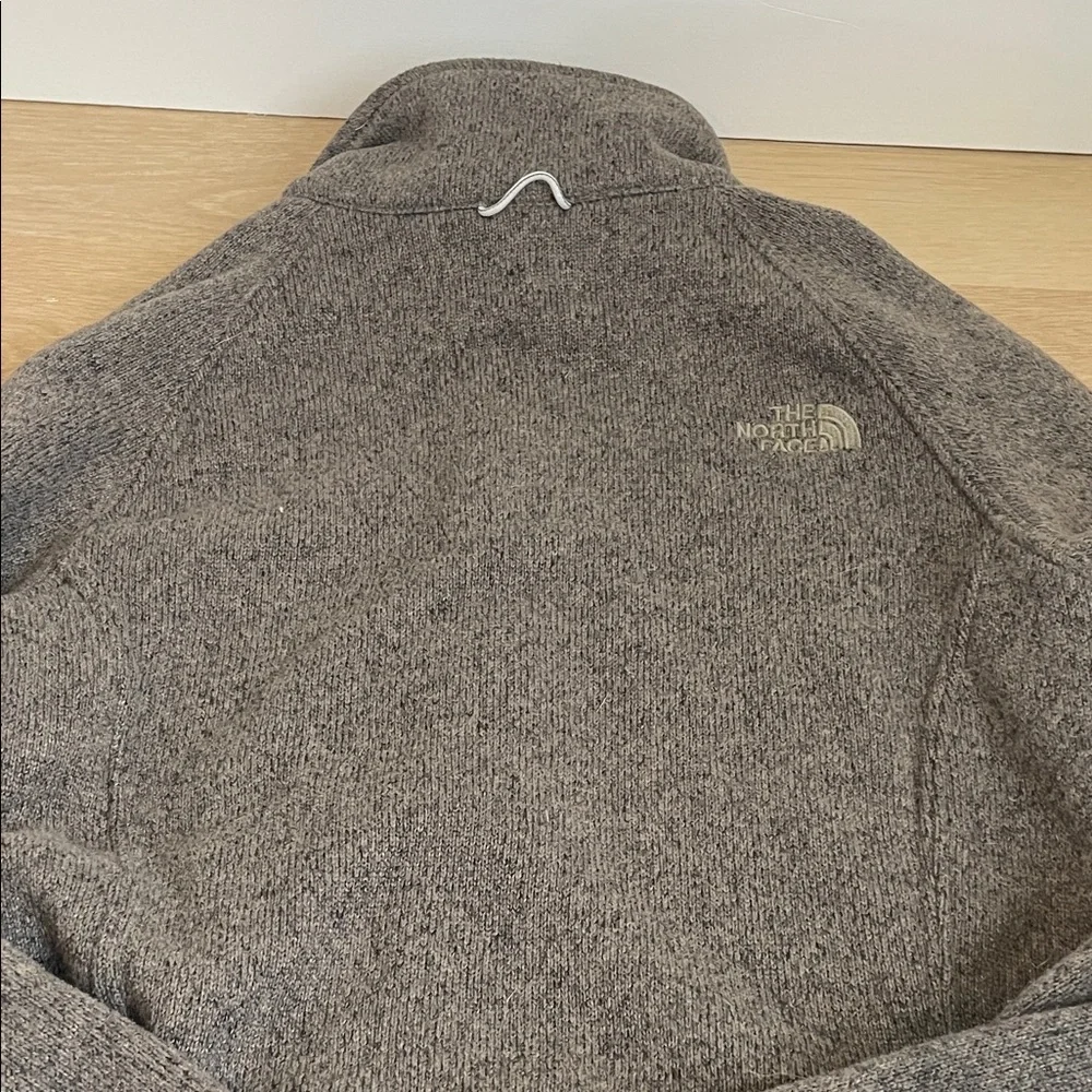 The North Face Women's Charcoal Ski Fleece Zip Up Small gray - Picture 8 of 9